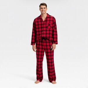 Wondershop Red & Black Plaid Pajama Set
